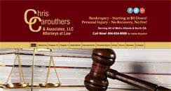 Desktop Screenshot of chriscarouthers.com